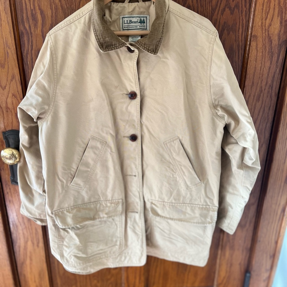 L.L. Bean chore coat